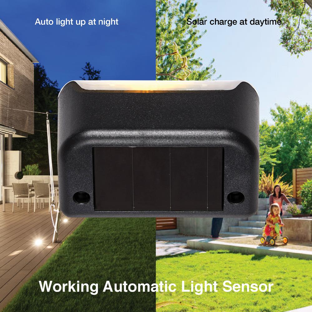 Merkury Innovations Outdoor Solar Path Lights - Outdoor Lighting Ideas