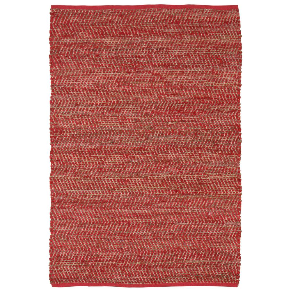 UPC 692789919231 product image for Earth First Red Jeans Denim/Hemp 8 ft. x 10 ft. Area Rug | upcitemdb.com