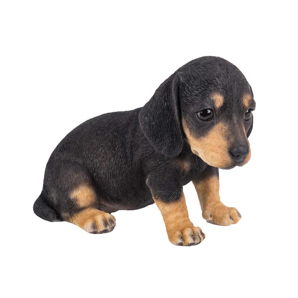 Hi Line Gift Dachshund Puppy Statue 87771 11 The Home Depot