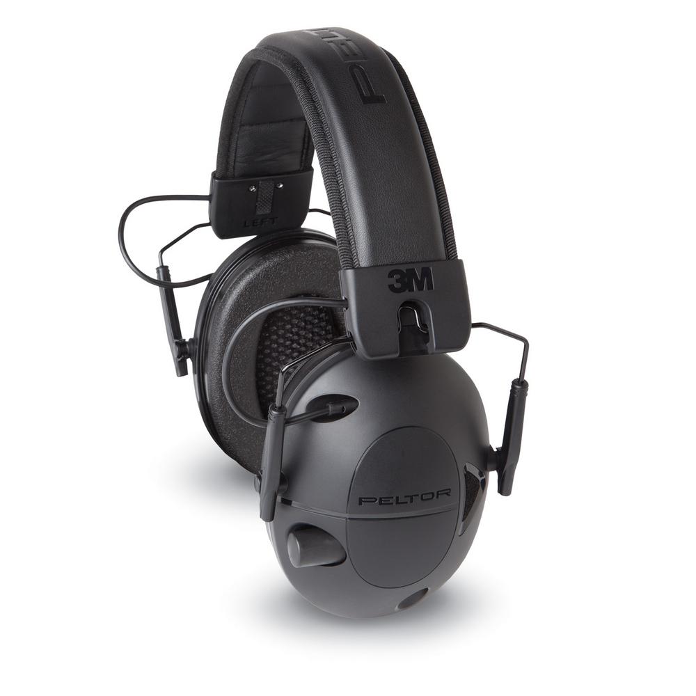 3M Peltor Sport Tactical 100 Black Electronic Hearing Protectors (Case of 4) by 3M