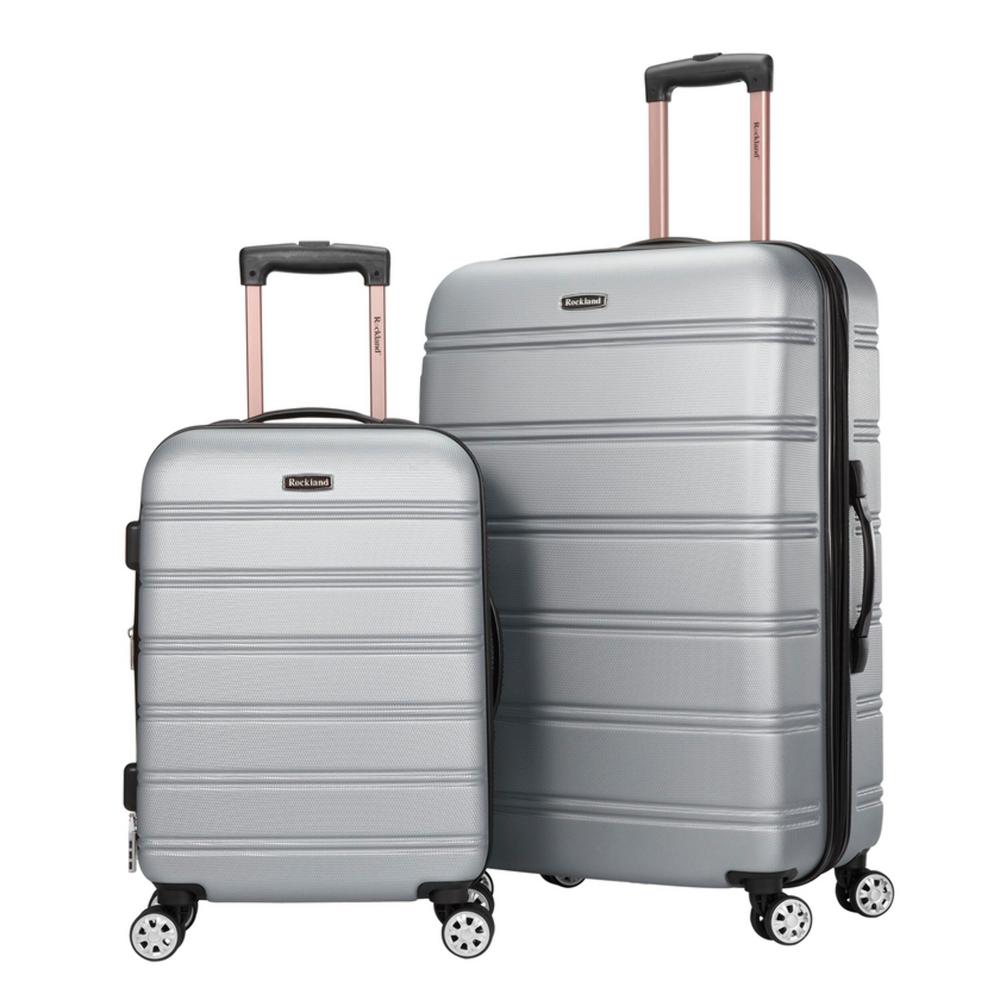 rockland melbourne luggage set