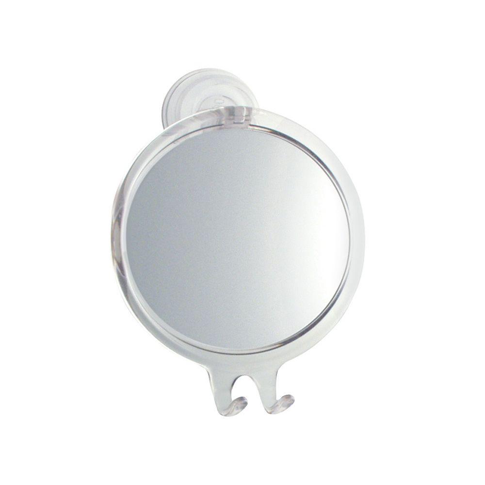 interDesign Power Lock FogFree Suction Mirror in Clear52120CX The Home Depot