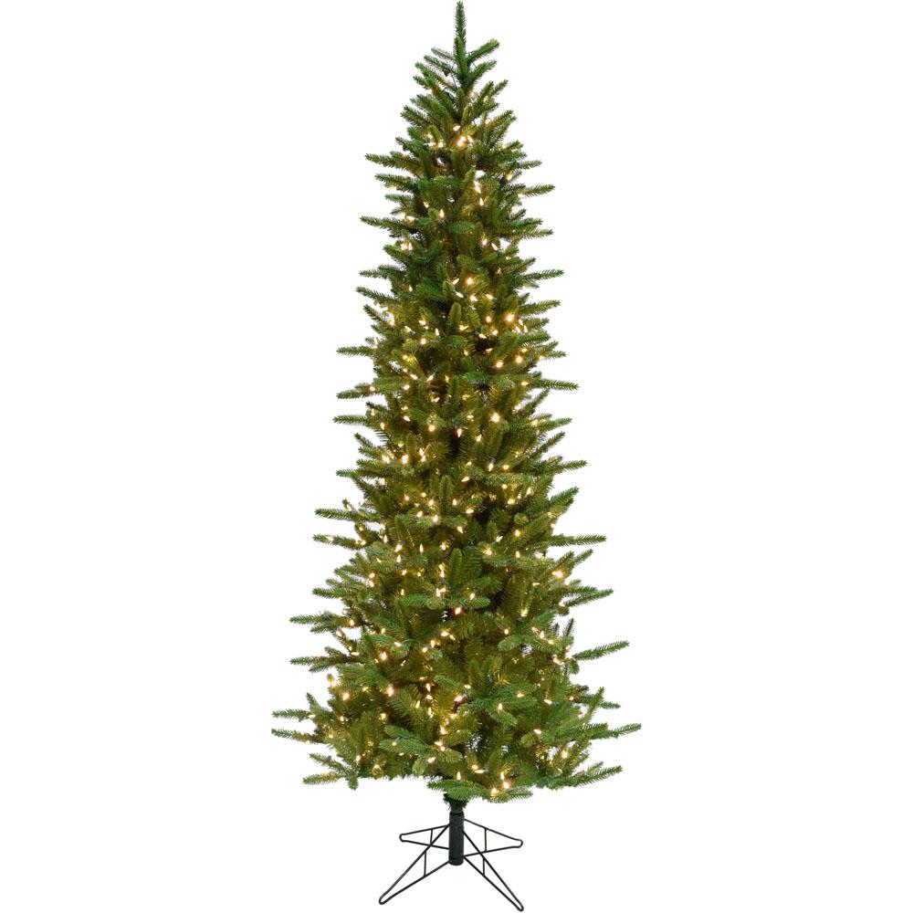 6.5 Ft. Pre-Lit Santa Head Artificial Christmas Tree With ...