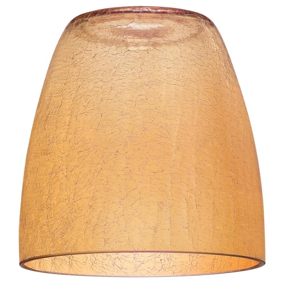 Lighting Ceiling Fans Amber Cone Shade With 3 1 4 Fitter
