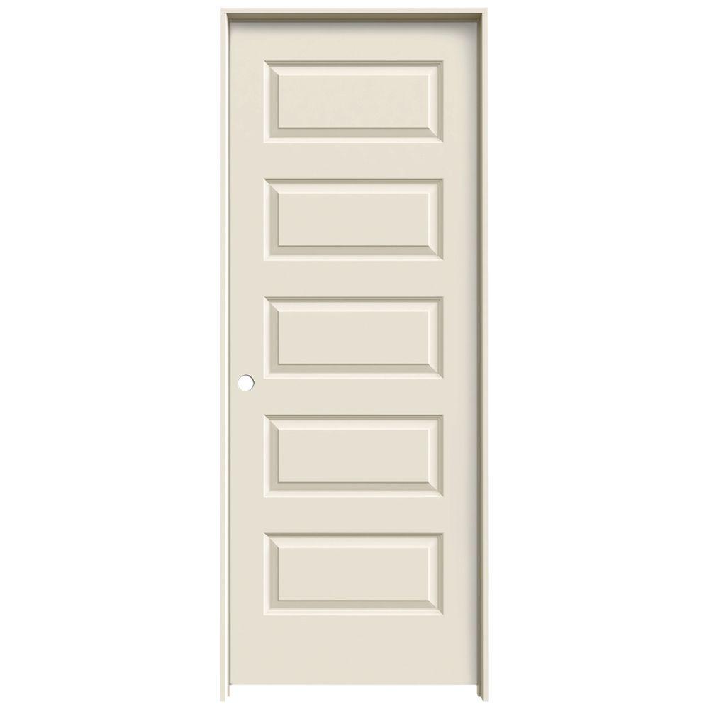 Jeld Wen 30 In X 80 In Rockport Primed Right Hand Smooth Molded