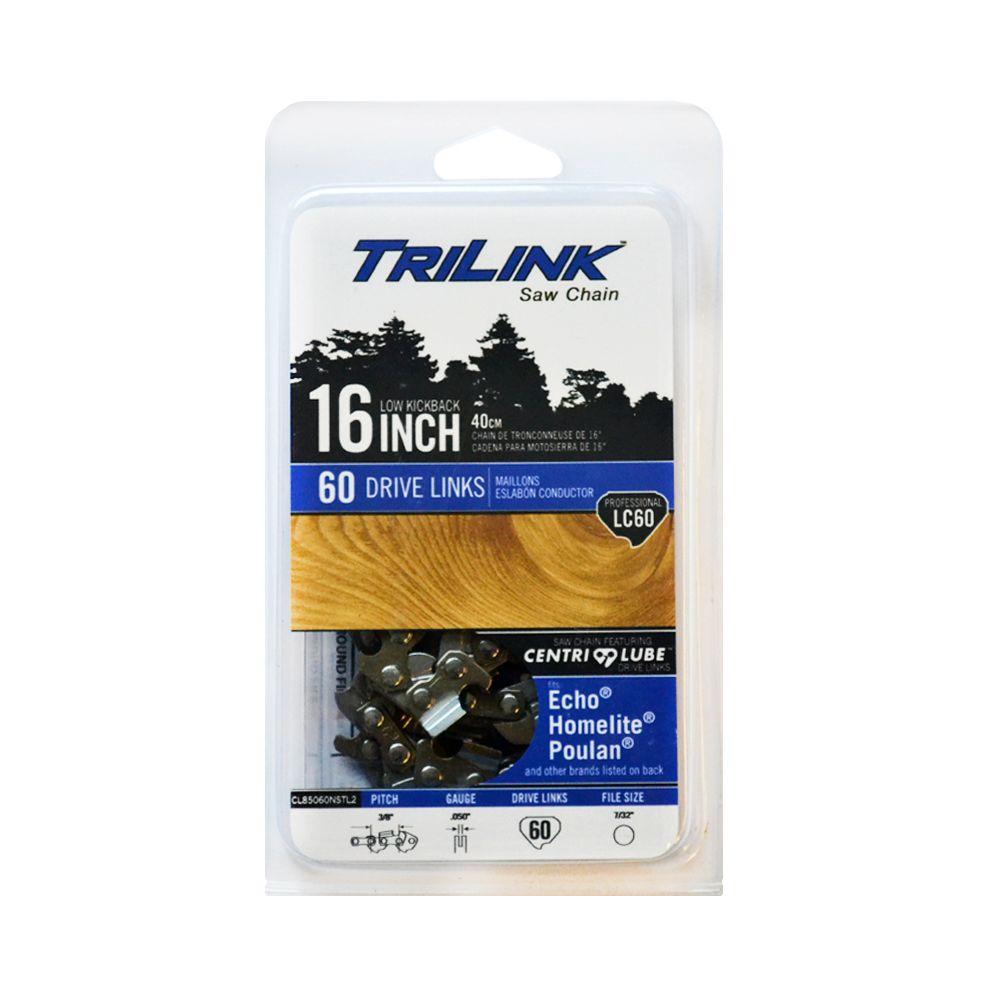 UPC 818748013158 product image for Replacement Chains: TriLink Chains 16 in. LC60 Chisel Saw Chain CL85060TL | upcitemdb.com