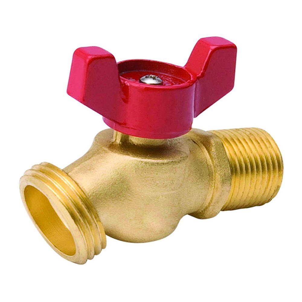 Everbilt 3/4 in. Brass Male Hose Bibb Valve-102-354HN - The Home Depot