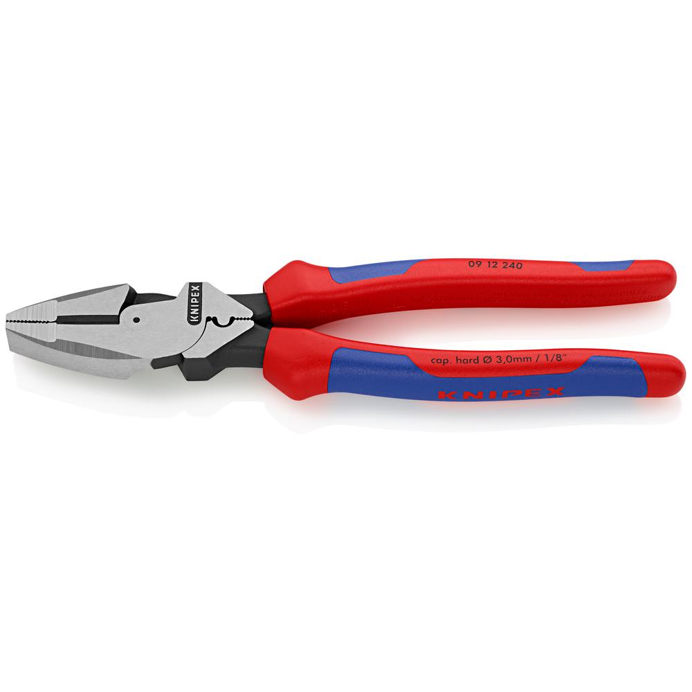 Knipex 9/" Lineman/'s Pliers High Leverage New England Style 0901240
