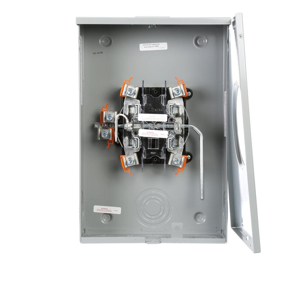Murray 200 Amp Lever-Bypass Overhead/Underground Meter ... 200 meter track diagram 