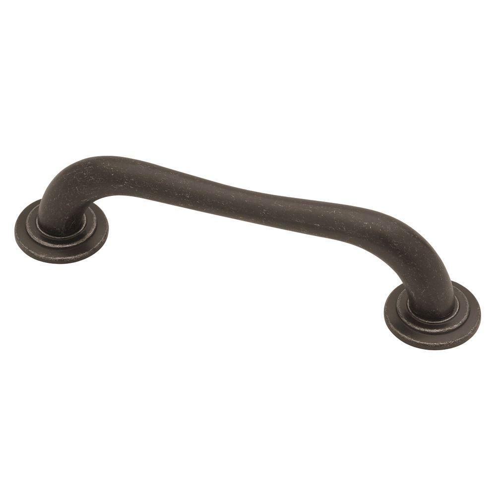 Liberty 3 4 In 96mm Tumbled Dark Metal Greco Roman Cabinet Sku 493307