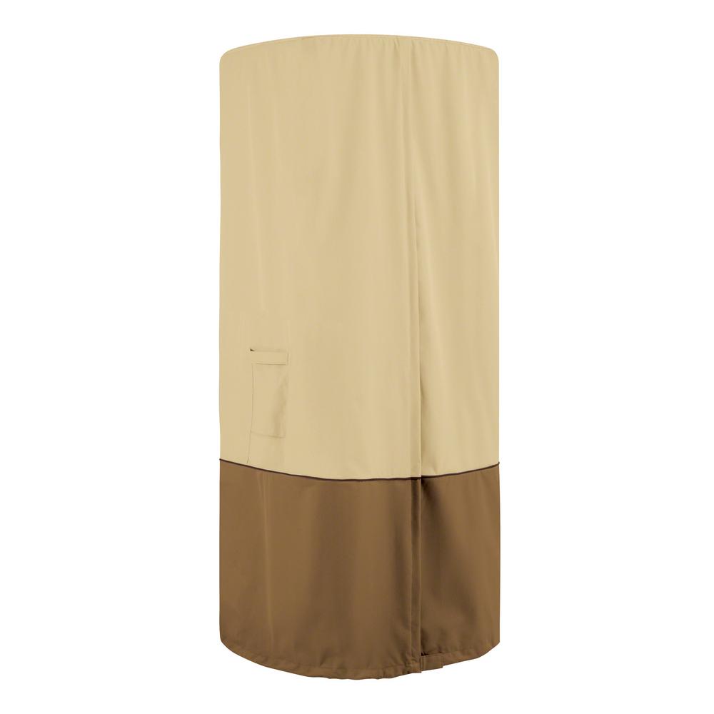 Clic Accessories Veranda Round Stand Up Outdoor Heater With Table Cover