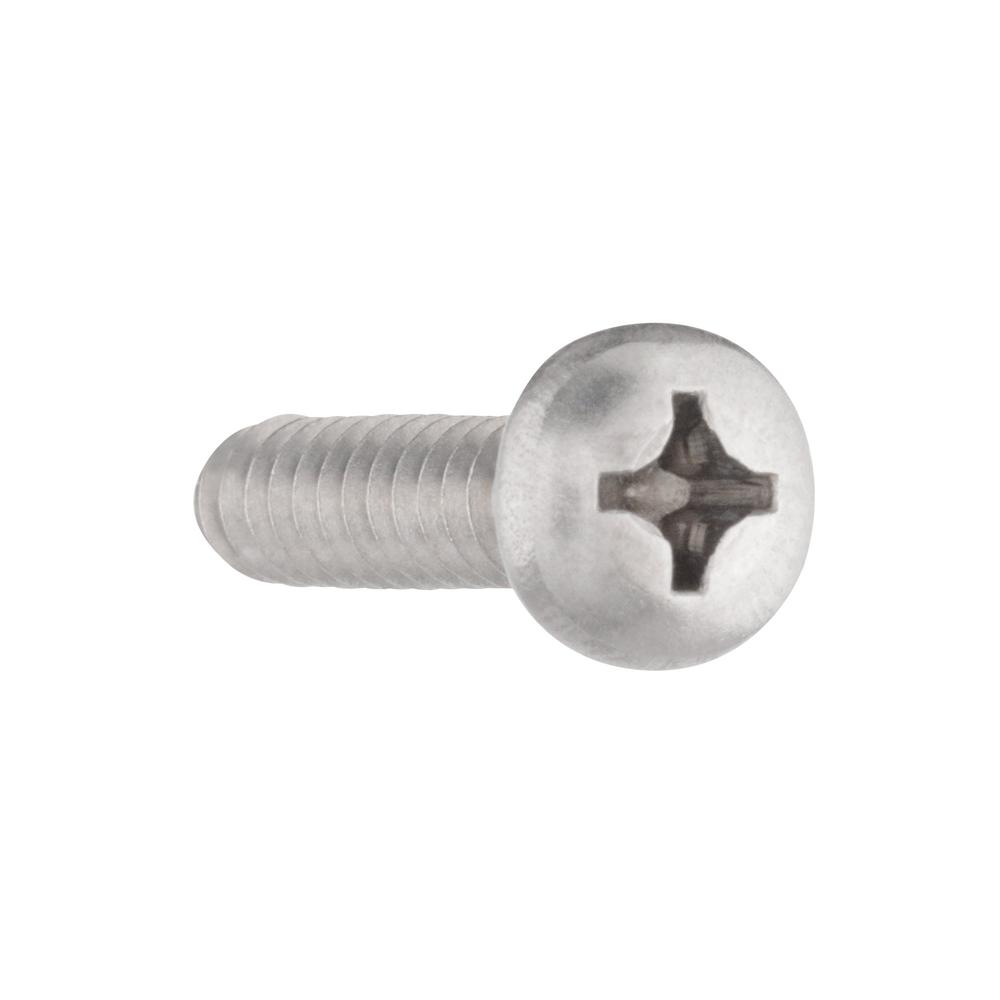 Phillips Oval Head Sheet Metal Screw 316 Stainless Steel #14 x 1-1//4 Qty 50