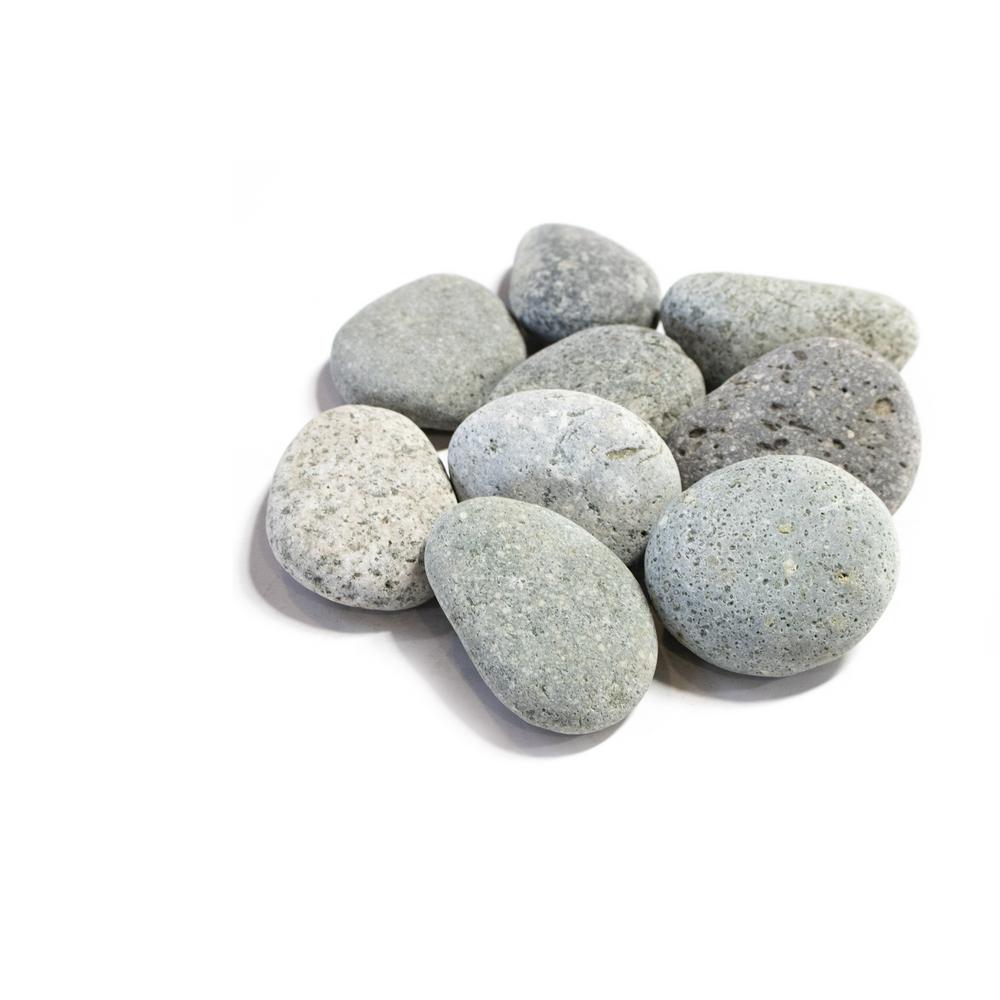 MultiColored Landscape Rocks Hardscapes The Home Depot