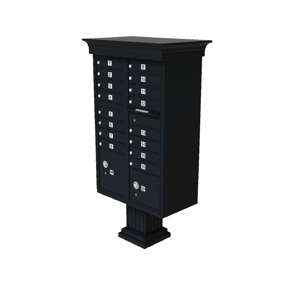 Florence Vital 1570 16 Mailboxes 2 Parcel Lockers 1 Outgoing Pedestal
