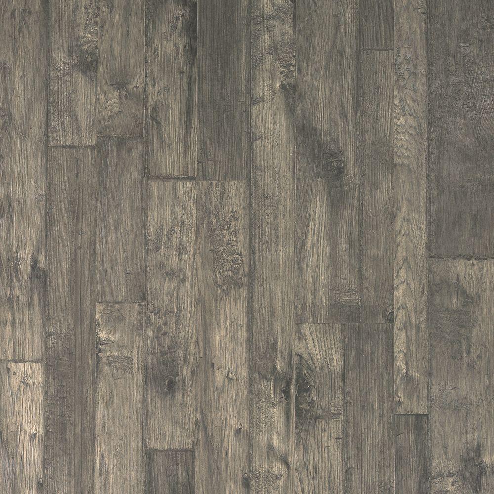 Pergo Outlast+ Bayshore Grey Hickory Laminate Flooring 5 in. x 7 in