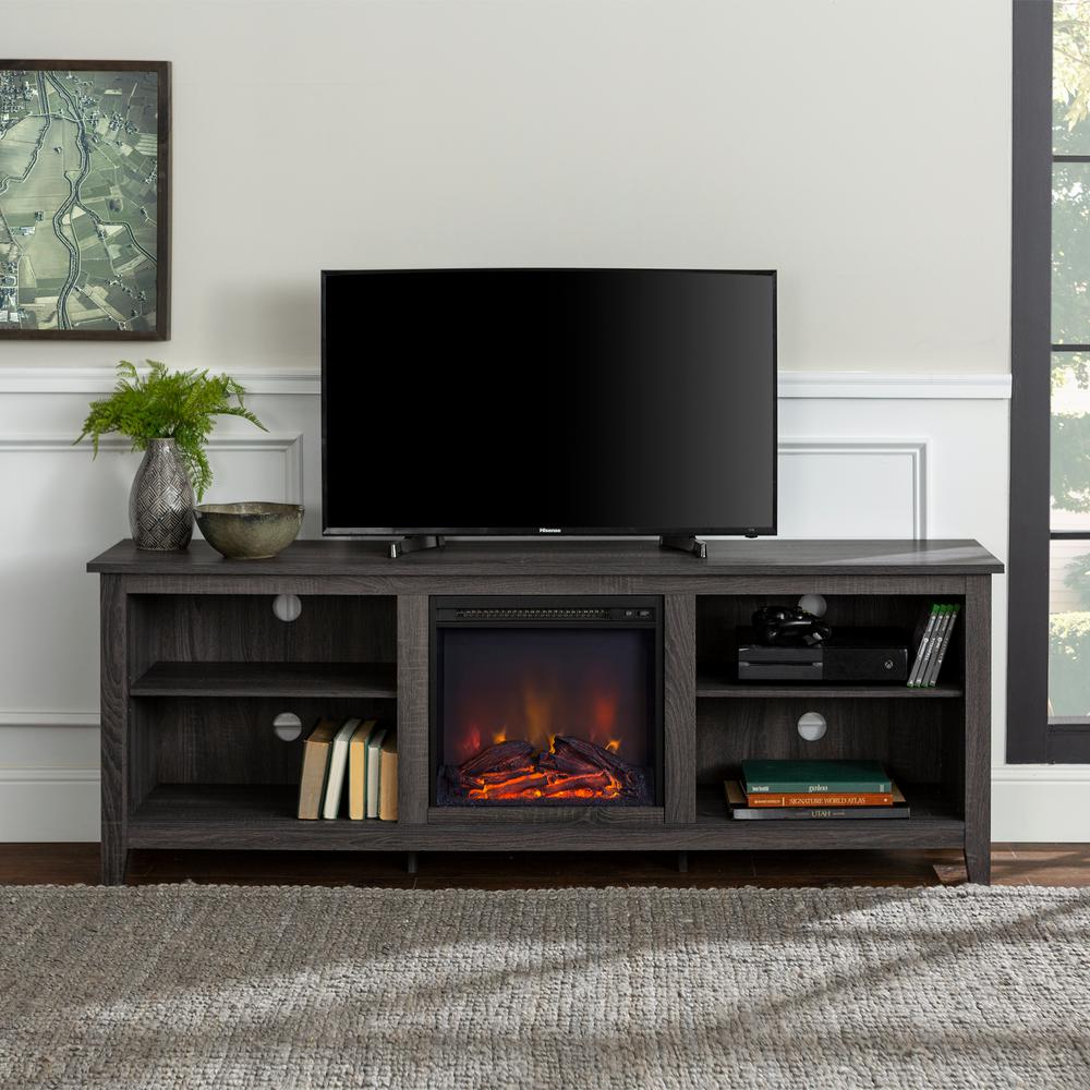 Walker Edison Furniture Company 70 In Wood Media Tv Stand Console