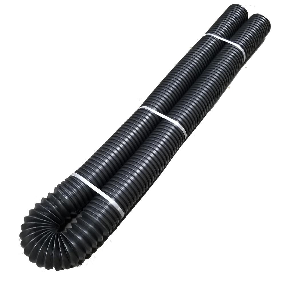 FLEXDrain Pro 4 in. x 10 ft. HDPE Perforated Drain PipeHP410P The