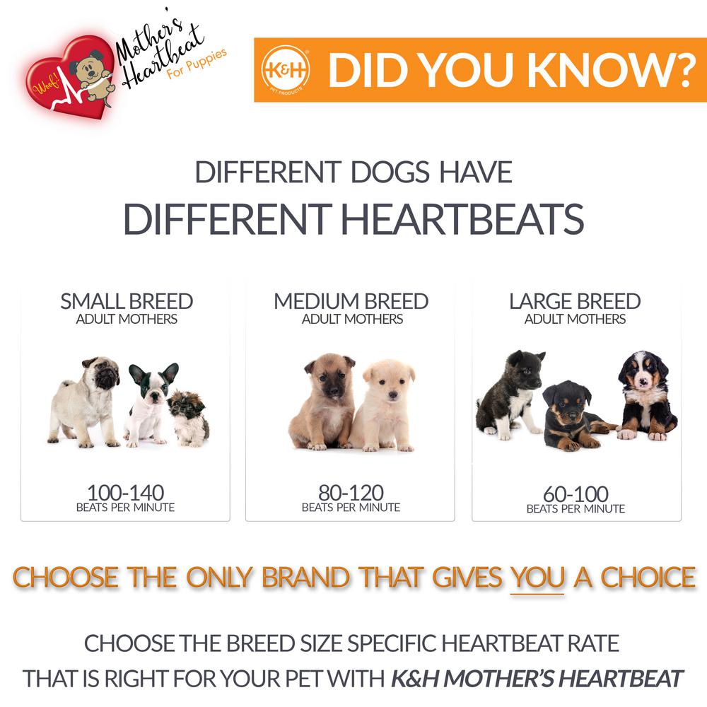 heartbeat pillow for dogs