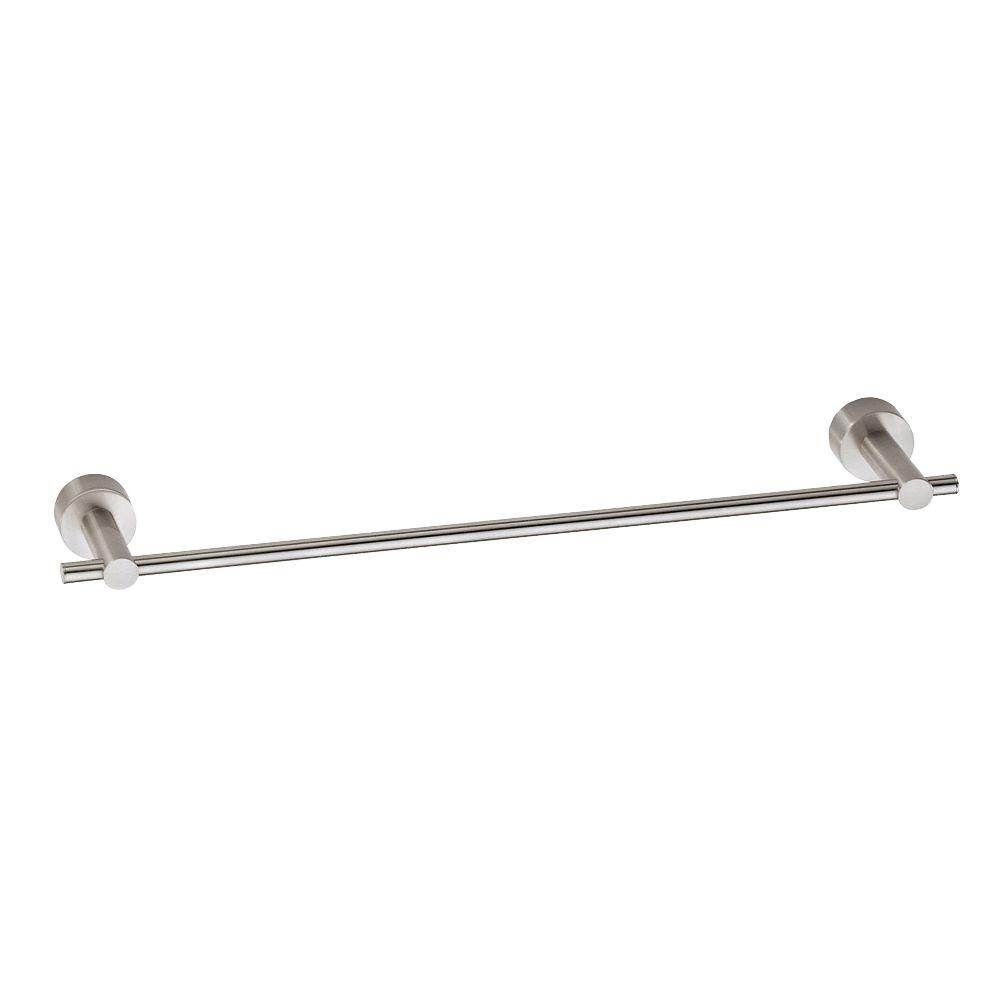 Danze Br Towel Bars Bathroom Hardware The Home Depot Towel Bar In Brushed Nickel