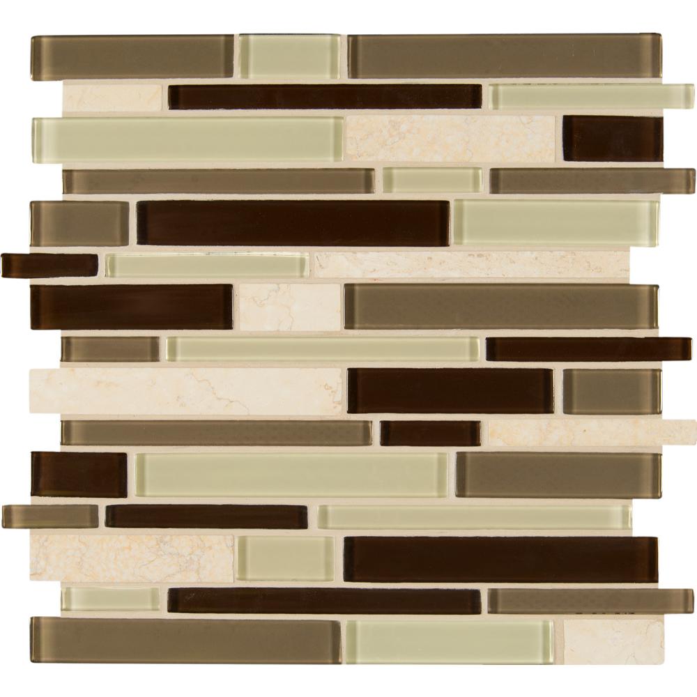 12x12 - Brown - Tile - Flooring - The Home Depot