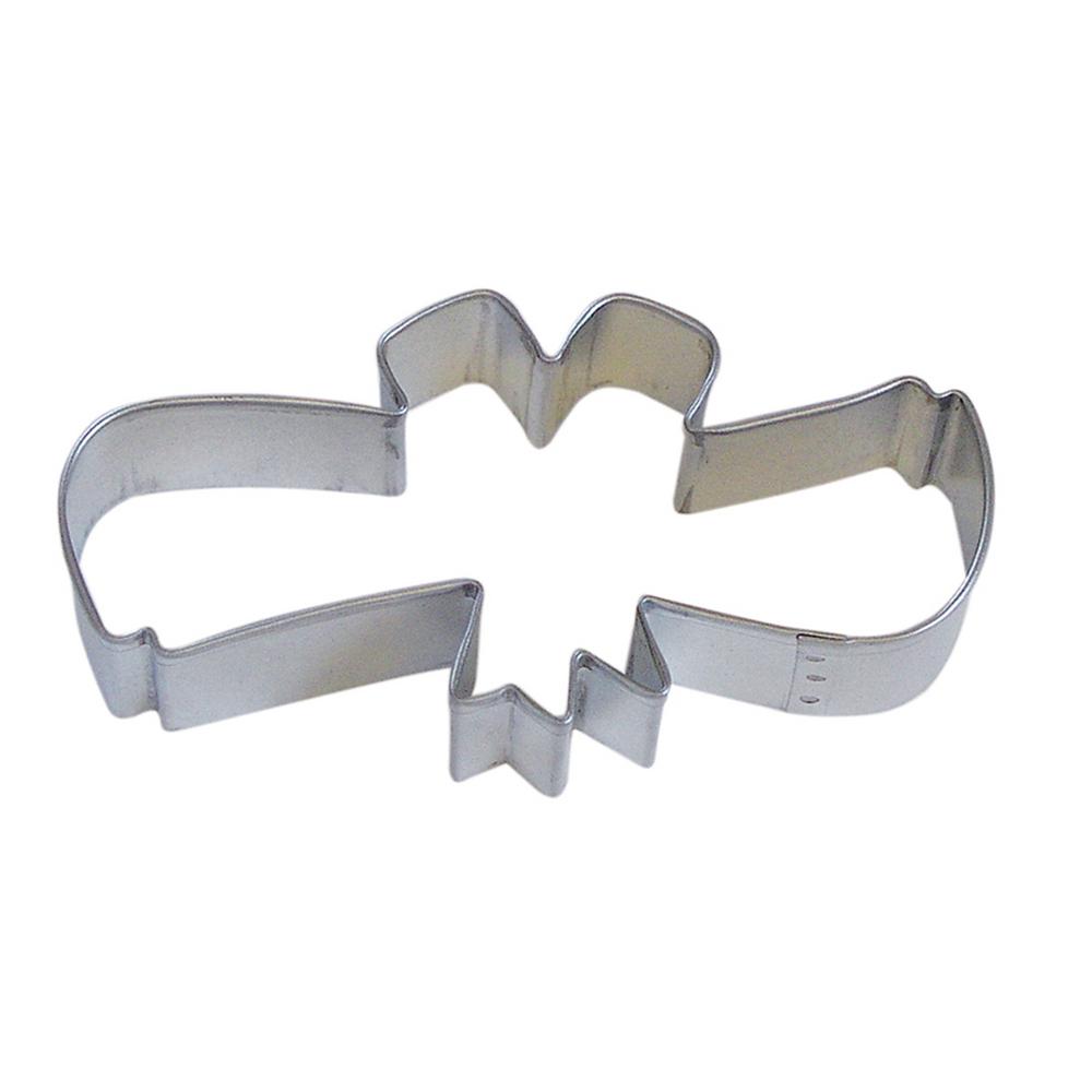 CybrTrayd 12-Piece 4 in. Diploma Tinplated Steel Cookie Cutter & Cookie Recipe