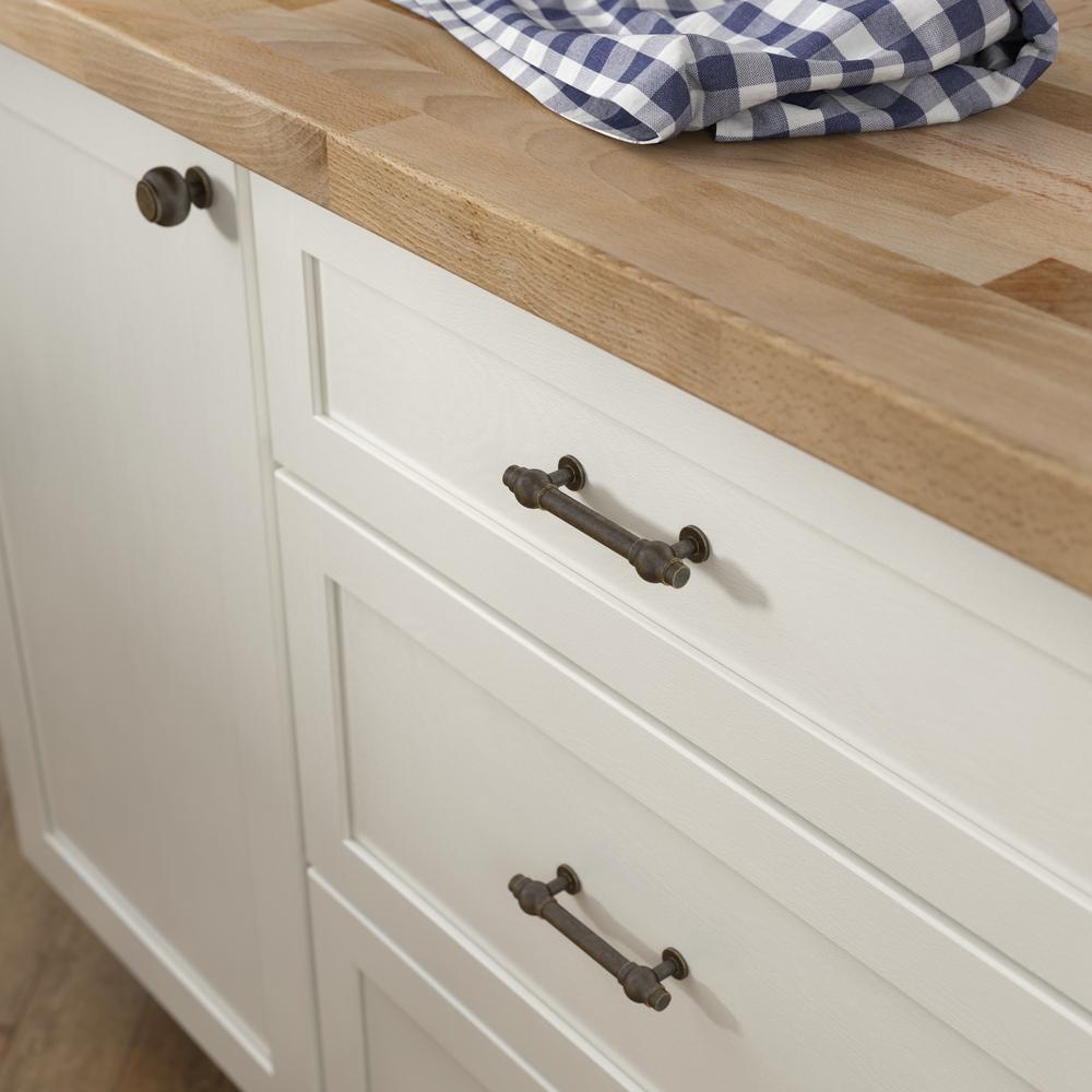 Liberty Opulent Round 3 In 76mm Center To Center Warm Chestnut Drawer Pull P38496c Wcn Cp The Home Depot