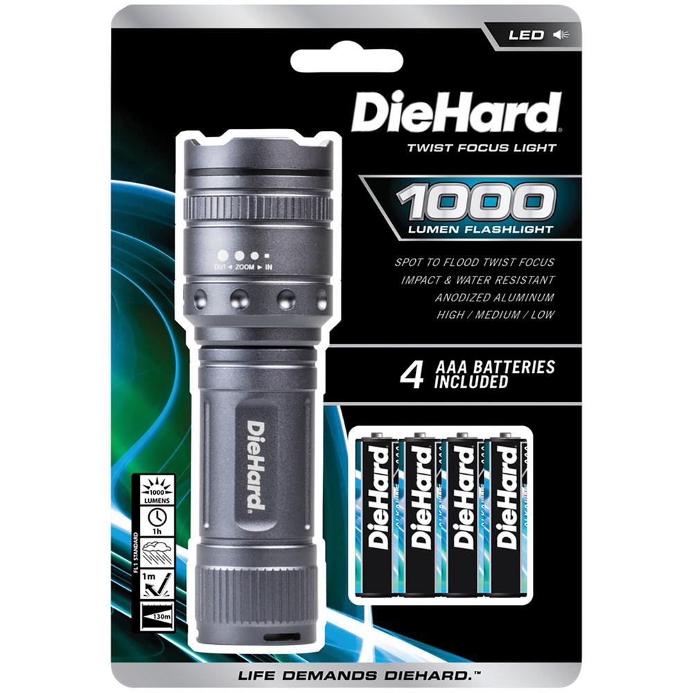 DieHard 1,000 Lumens Twist Focus Flashlight416122 The Home Depot