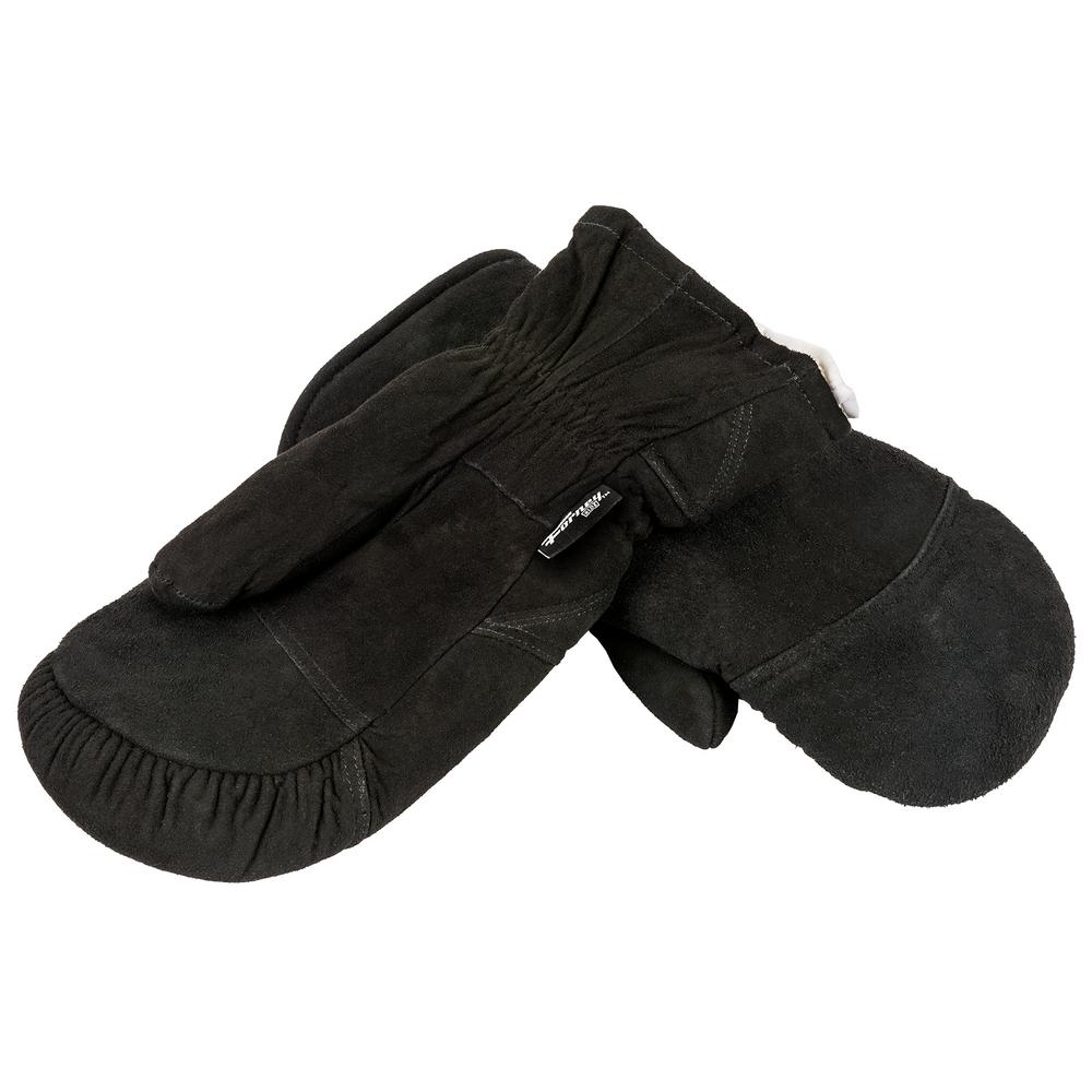 Forney Size Medium Deerskin Lined Mittens53197 The Home Depot