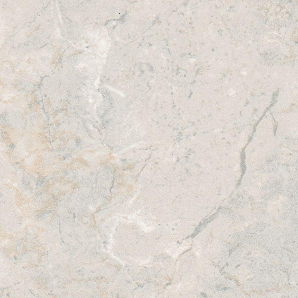 FORMICA 30 in. x 96 in. Pattern Laminate Sheet in Portico Marble Matte ...