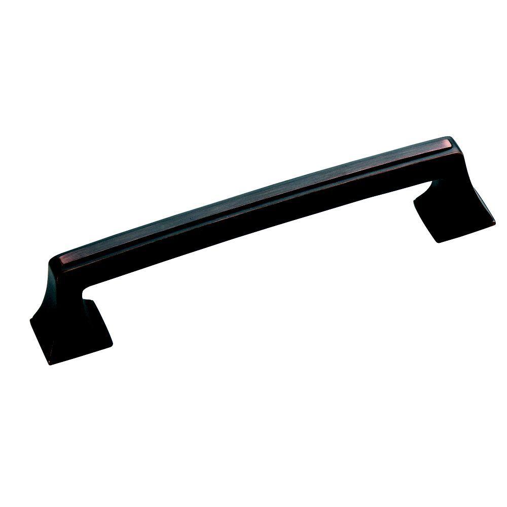 Amerock Mulholland 128 mm OilRubbed Bronze Square PullBP53529ORB