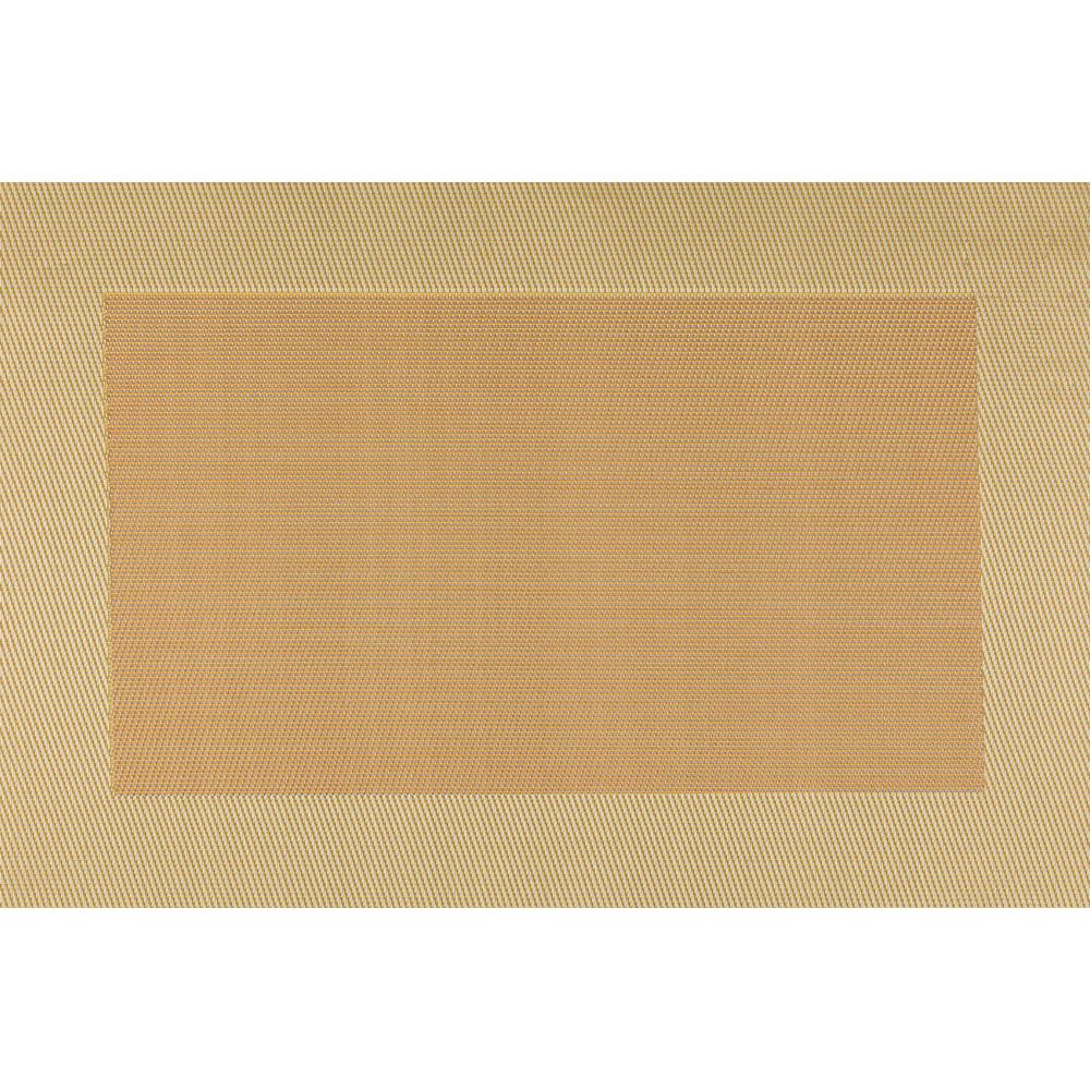 Kraftware EveryTable Thick Border Shades of Gold Placemat (Set of 12)42637 The Home Depot