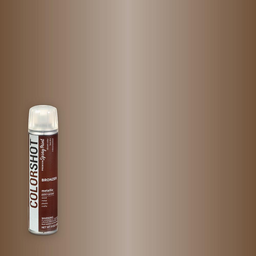 COLORSHOT 9oz Metallic Bronzer Brown General Purpose ...