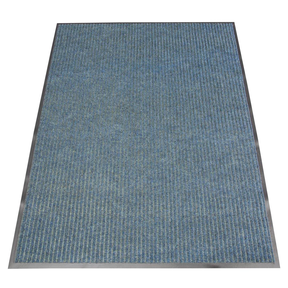 RubberCal Nottingham Blue 16 in. x 24 in. Rubber Backed Carpet Mat03
