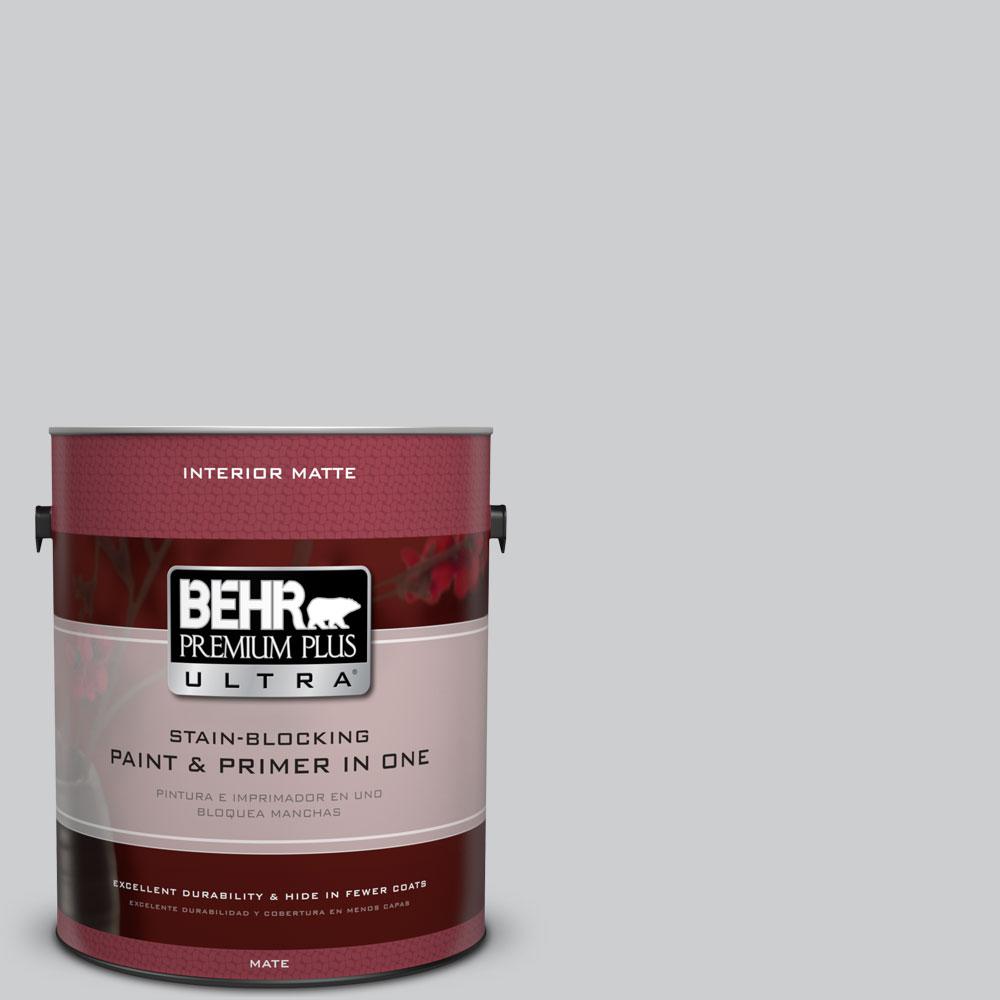 BEHR Premium Plus Ultra 8 oz. #770E-2 Silver Screen Color Interior ...