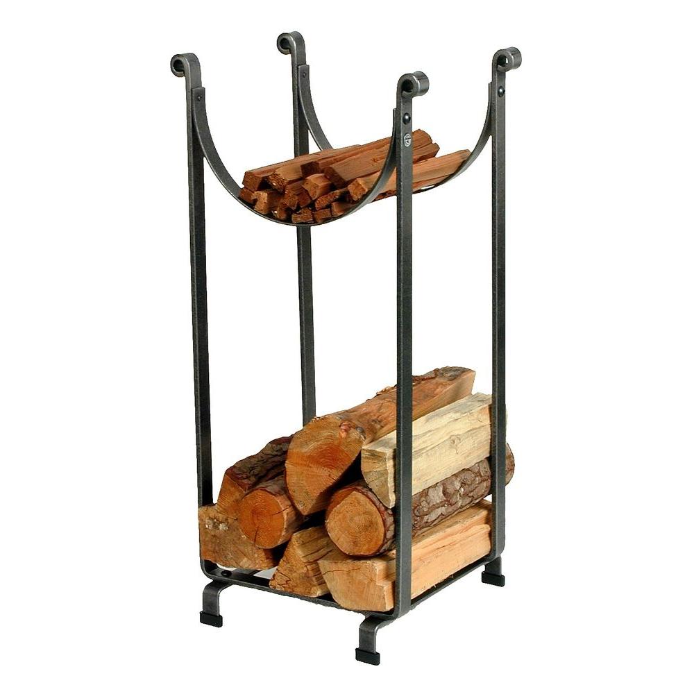 Enclume Handcrafted Sling Firewood Rack Hammered SteelLR2 HS The