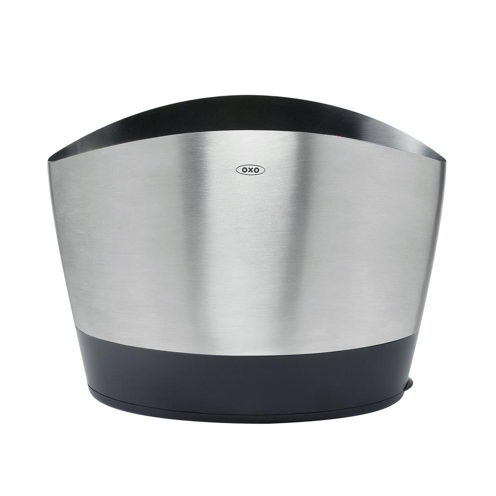 OXO Good Grips Brushed Stainless Steel (Silver) Utensil Holder