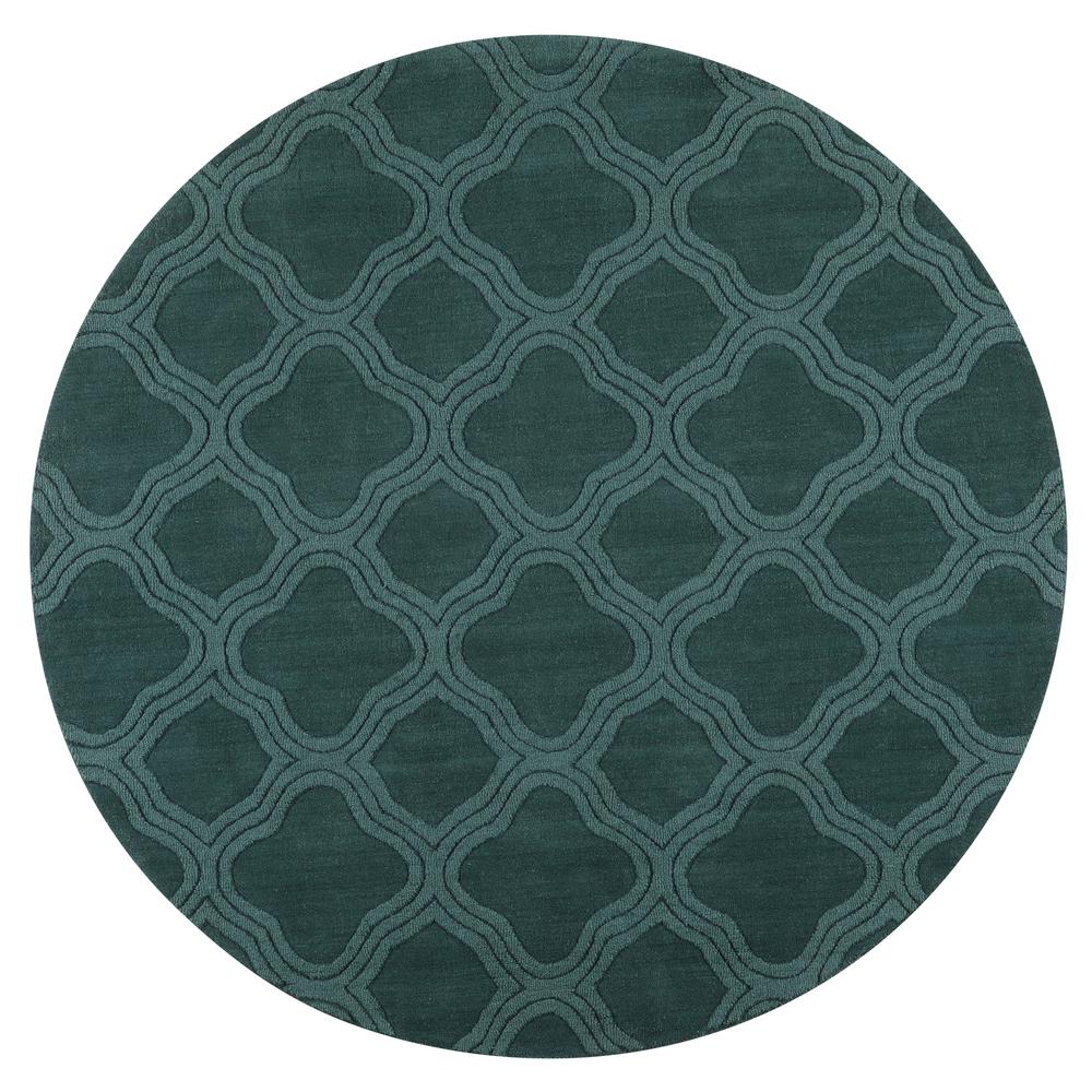 Safavieh Nantucket Teal 6 ft. x 6 ft. Round Area RugNAN603A6R The Home Depot