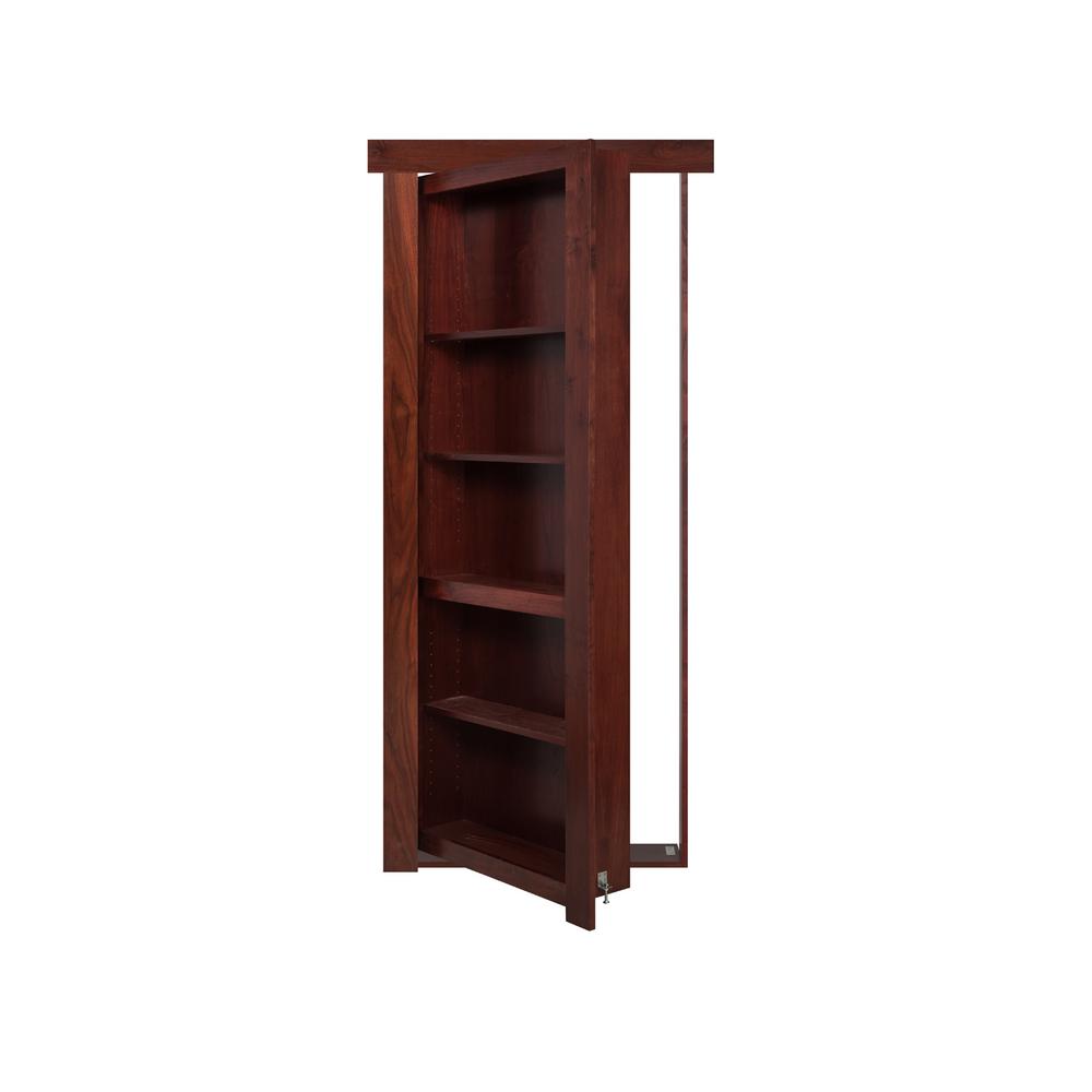 The Murphy Door 36 In X 80 In Flush Mount Assembled Walnut