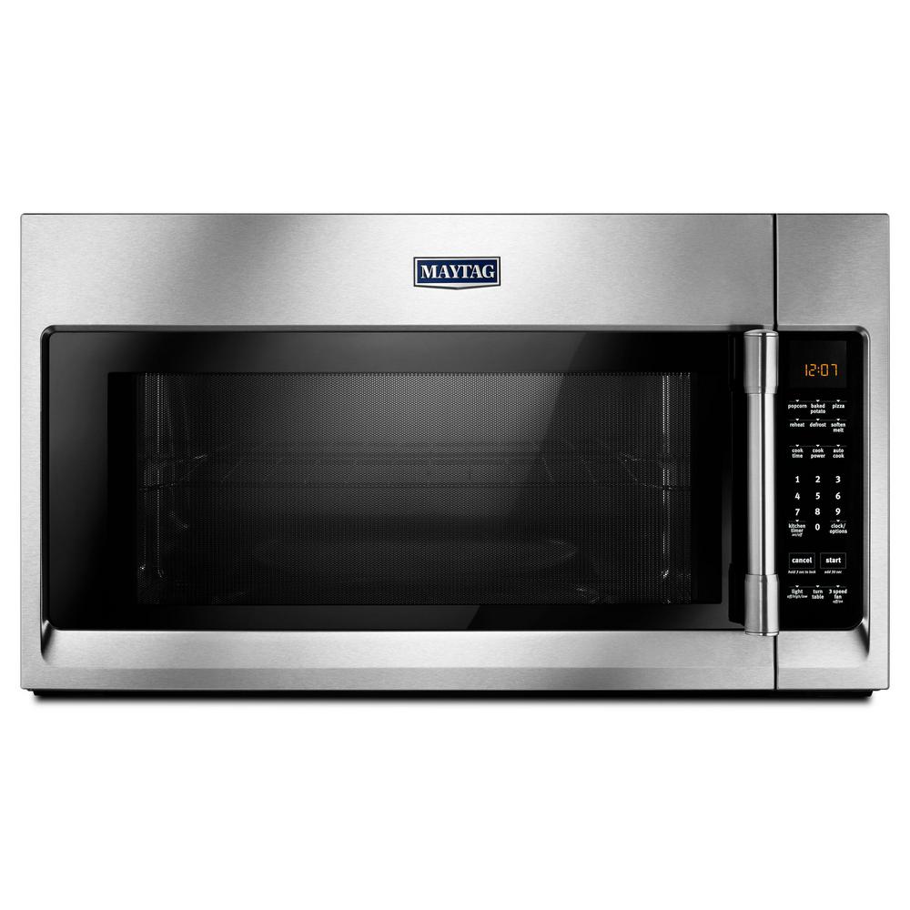 Maytag 2.0 cu. ft. Over the Range Microwave Hood in Fingerprint Resistant Stainless Steel