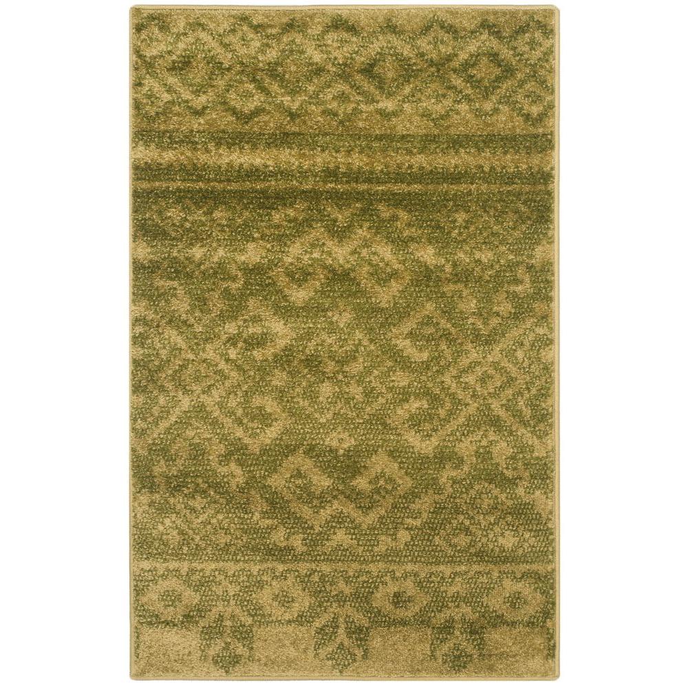 Safavieh Adirondack Green/Dark Green 3 ft. x 4 ft. Area RugADR107D24