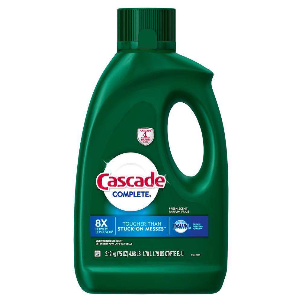 Cascade Complete 75 oz. Fresh Scent Dishwasher Gel with Dawn