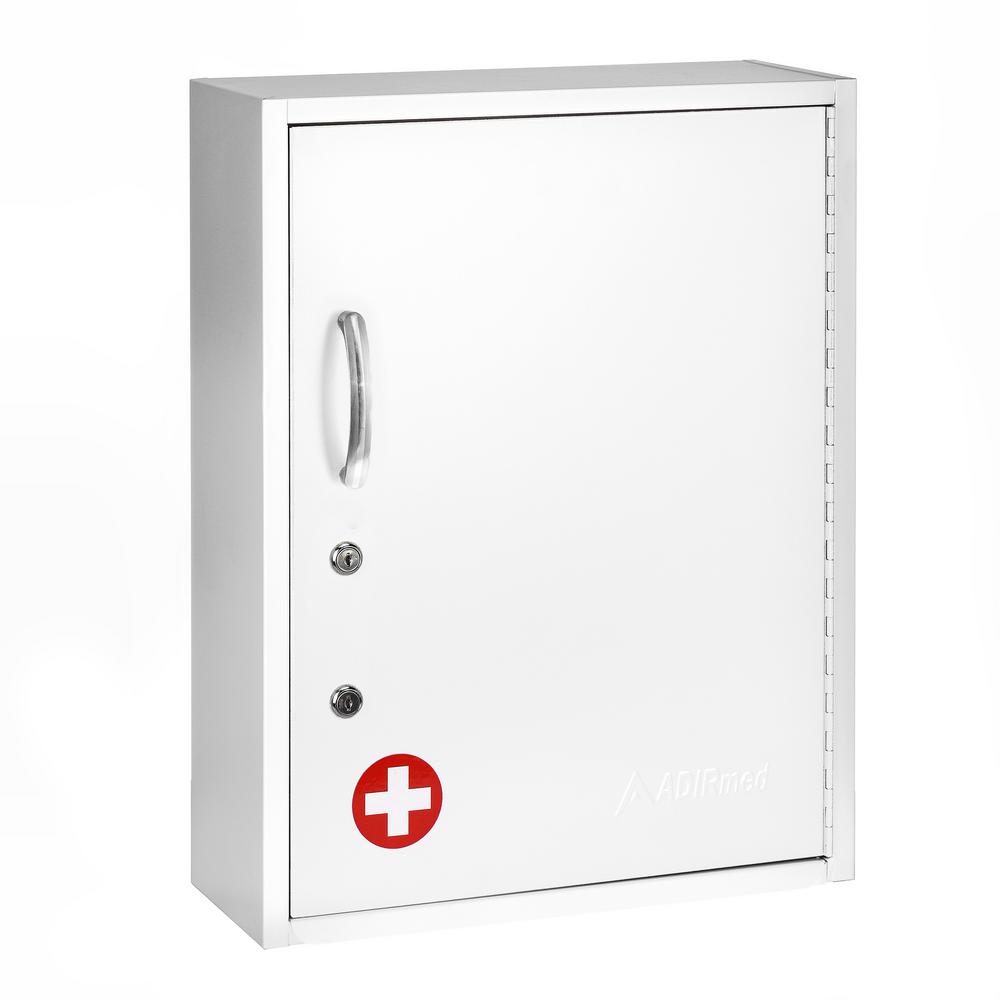 Adirmed 21 In H X 16 In W Dual Lock Surface Mount Medical