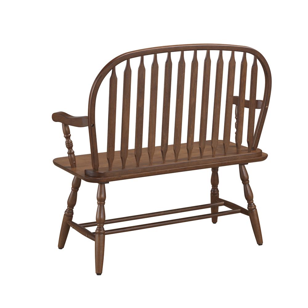 Carolina Chair and Table Windsor Bench Elm