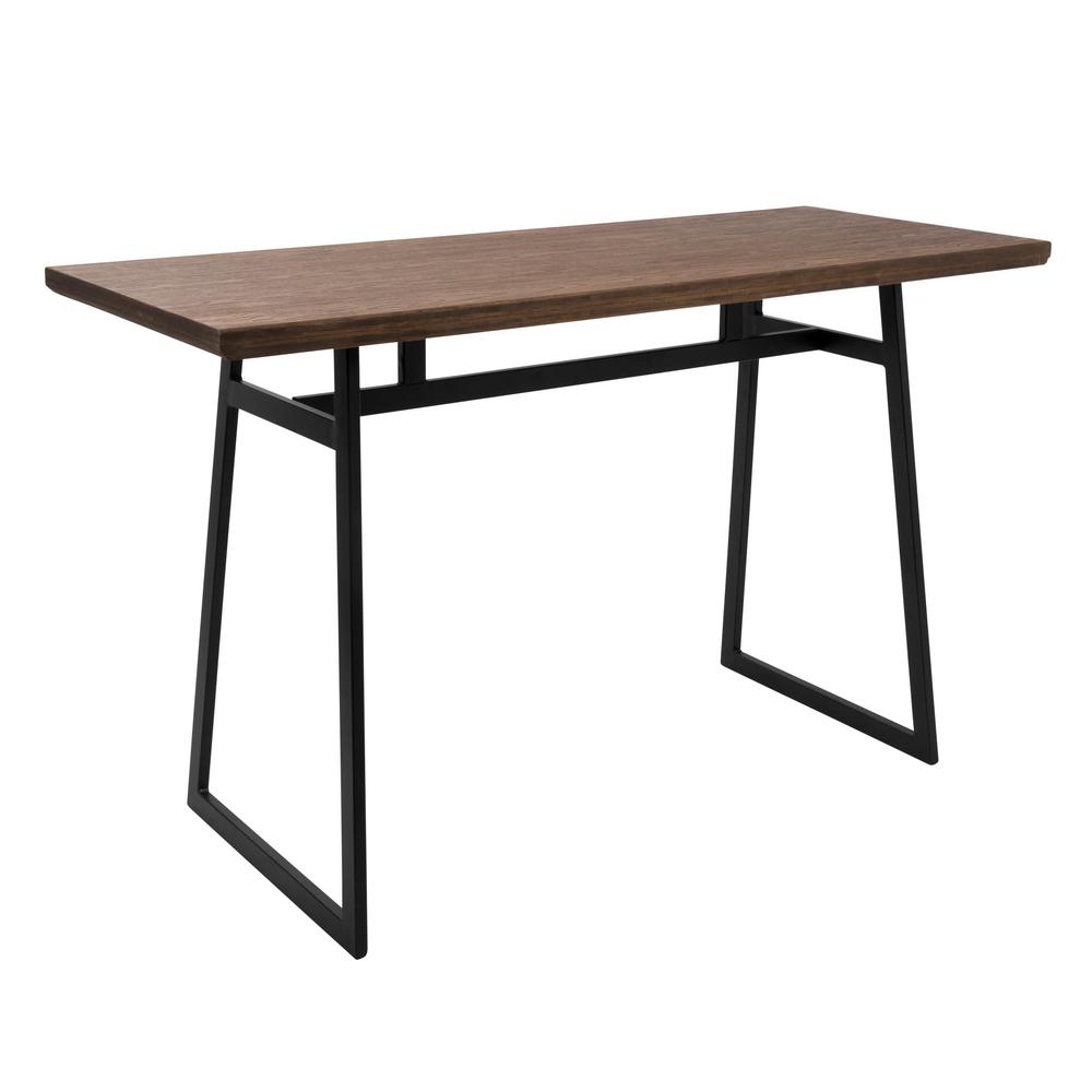https://images.homedepot-static.com/productImages/c495c8ae-376b-4015-8dd4-14559c8f1f26/svn/walnut-black-lumisource-kitchen-dining-tables-ct-geo-bk-bn-64_1000.jpg