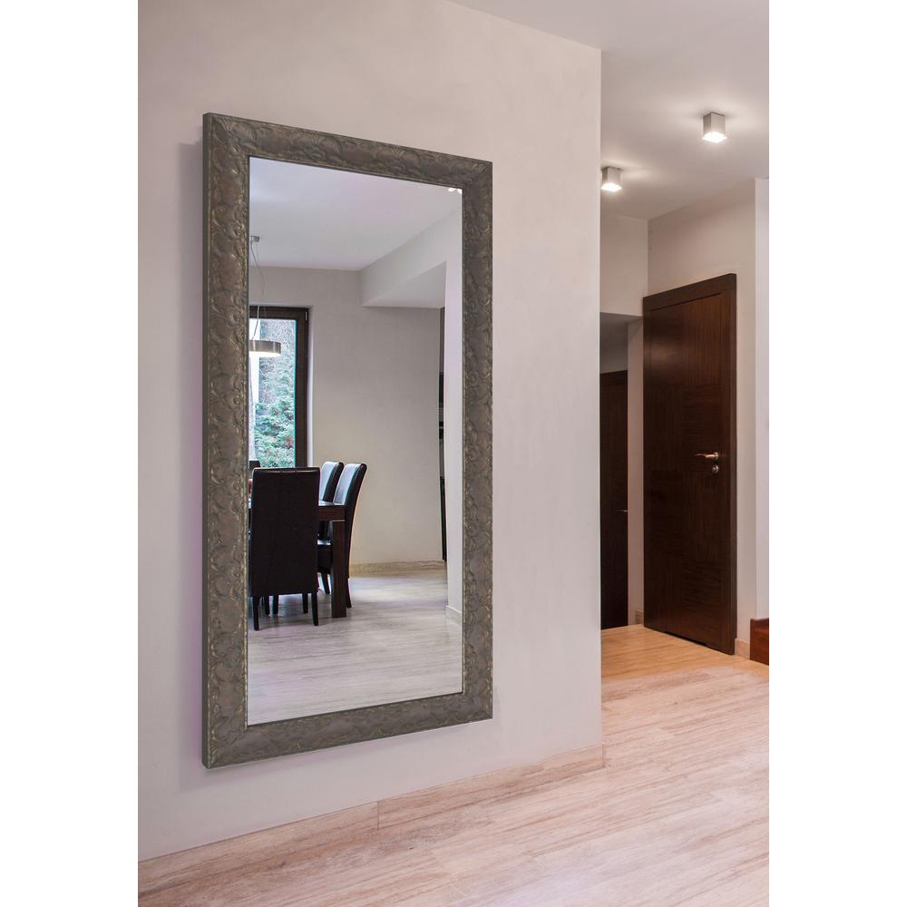 78 5 In X 39 Extra Large Maclaren Brown Vanity Wall Mirror
