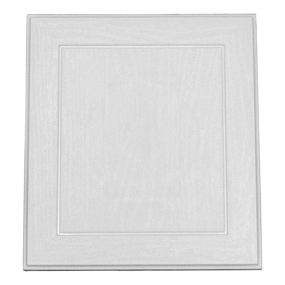 Novik Novik 7.13 in. x 7.88 in. Surface Mounting Block in White