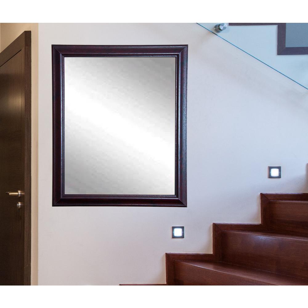 Purple Mirrors Home Decor The Depot Nightfall Rectangle Burgundy Decorative Wall Mirror