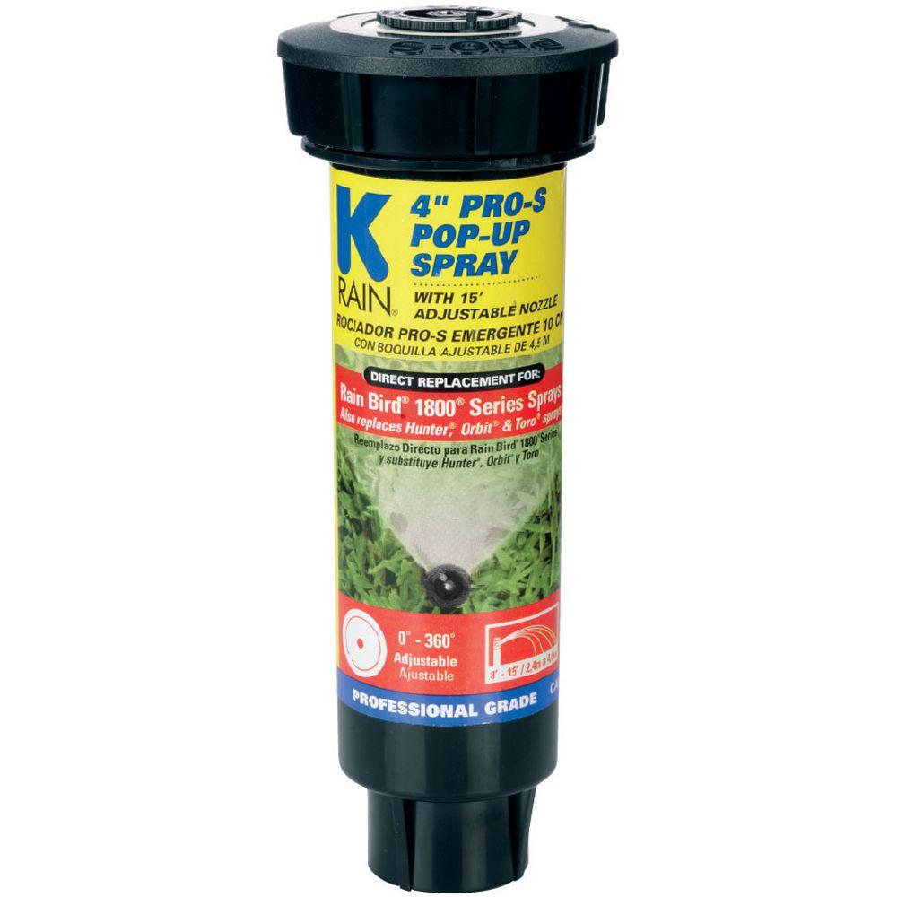 K-Rain Pro S 4 in. Spray with 15 ft. Adjustable Nozzle-24151H - The