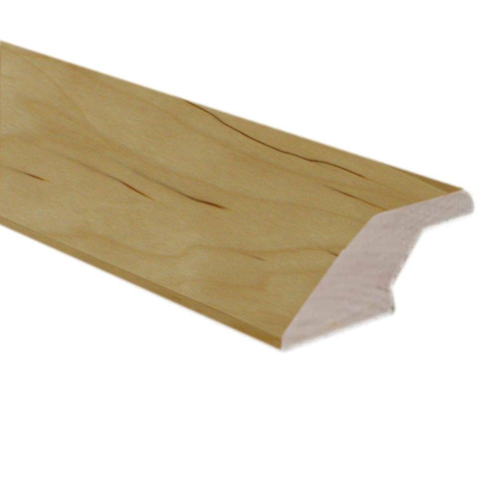 Millstead Unfinished Maple 0 75 In Thick X 2 25 In Wide X 78 In Length Lipover Reducer Molding Lm6503 The Home Depot