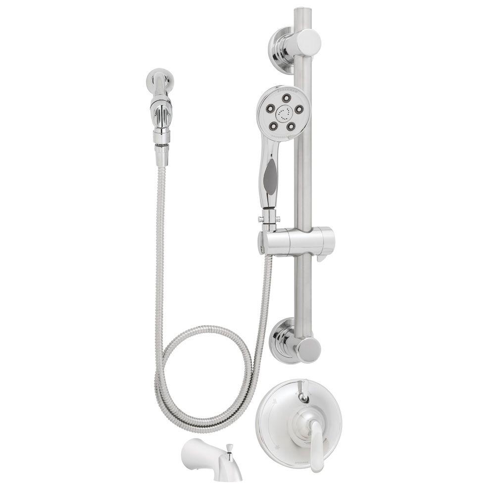 Speakman Caspian Anystream 3-Spray ADA Handheld Shower and Tub Combination with... by Speakman